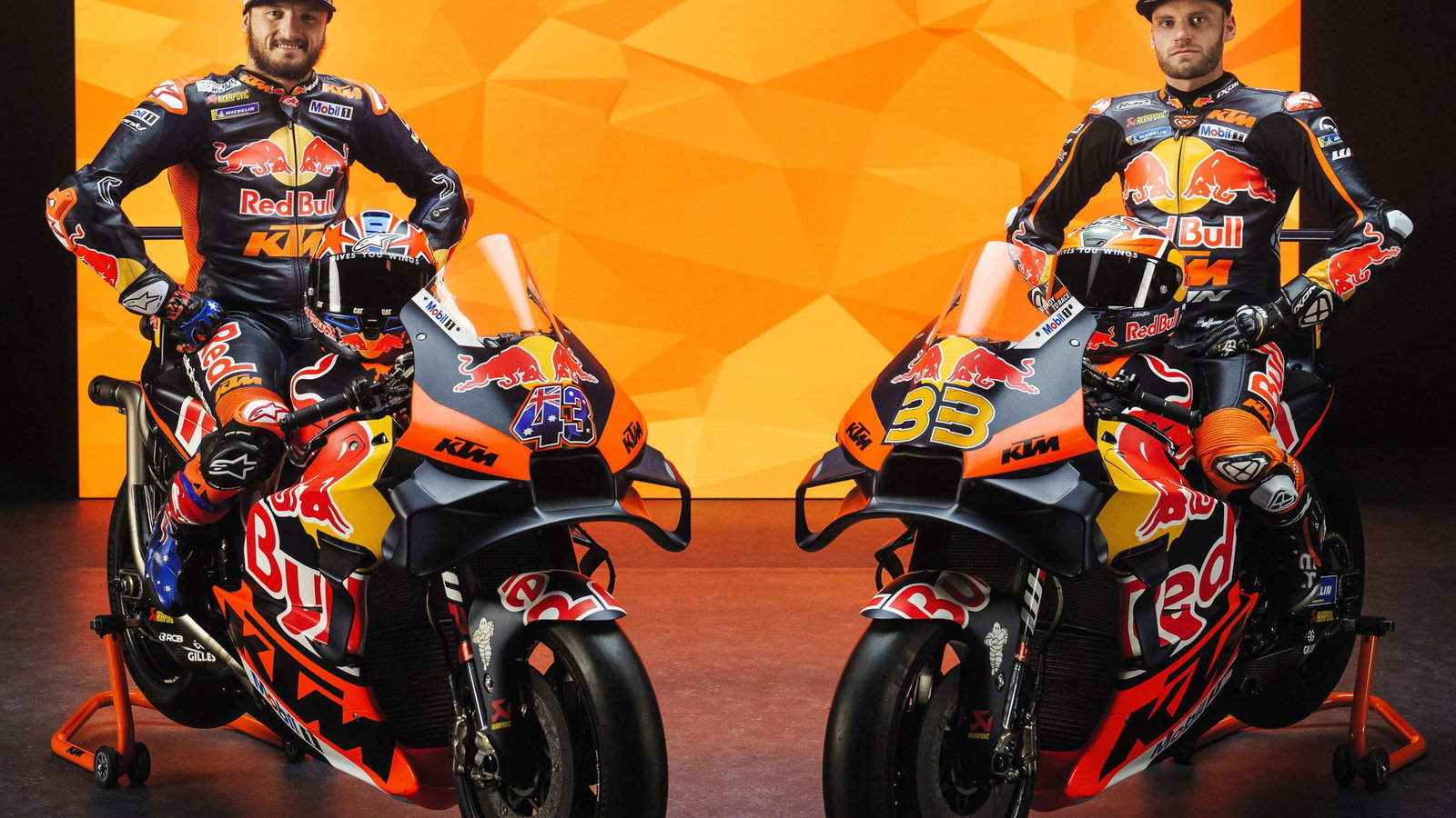 Brad Binder, Jack Miller, 2024 Red Bull KTM colours